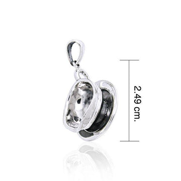Coffee Creamer Cup Silver Pendant TP348 - Jewelry